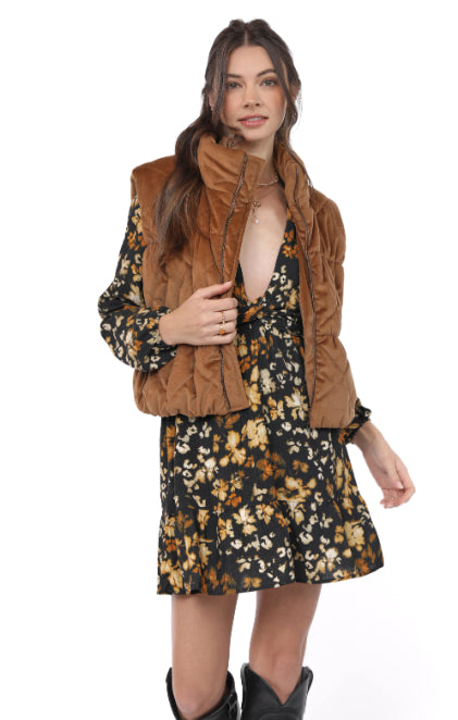 Cosmic Quilted Vest