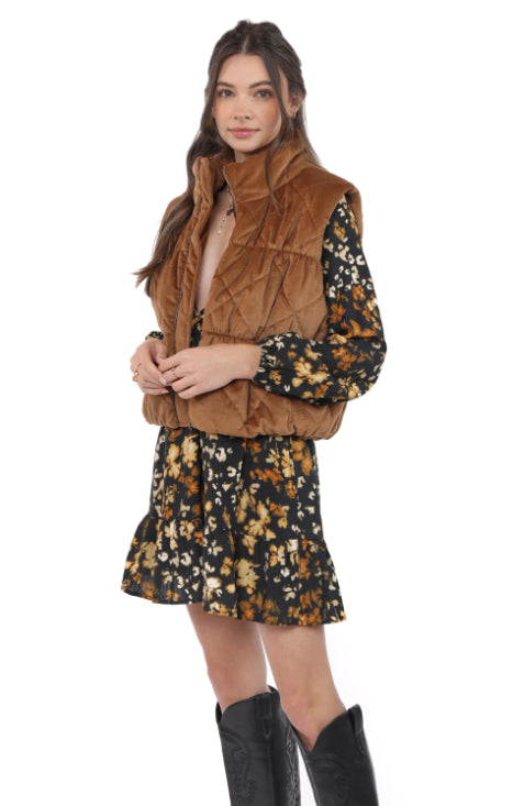 Cosmic Quilted Vest