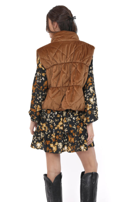 Cosmic Quilted Vest