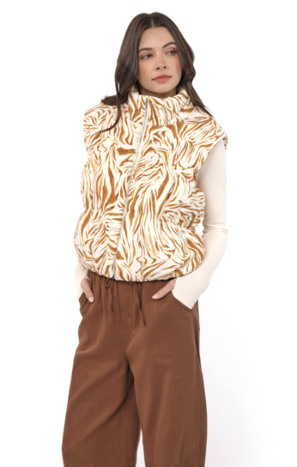 City Boheme Stretch Quilted Vest