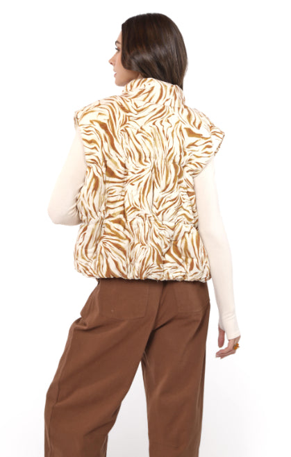 City Boheme Stretch Quilted Vest