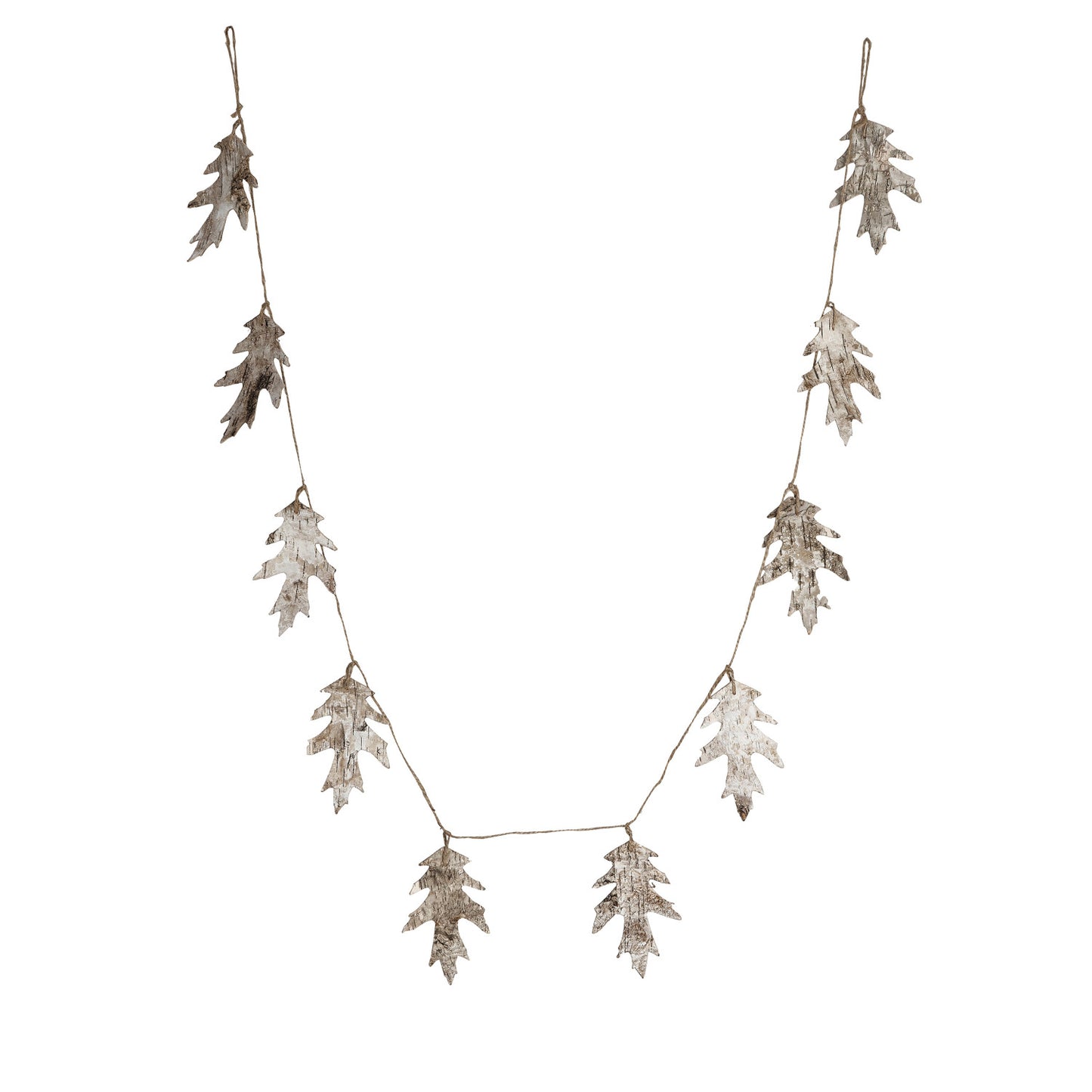 Birch Bark Leaf Garland