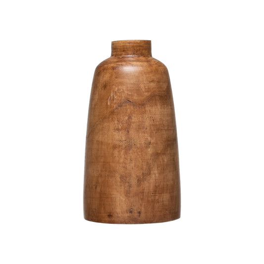 Large Paulownia Wood Vase