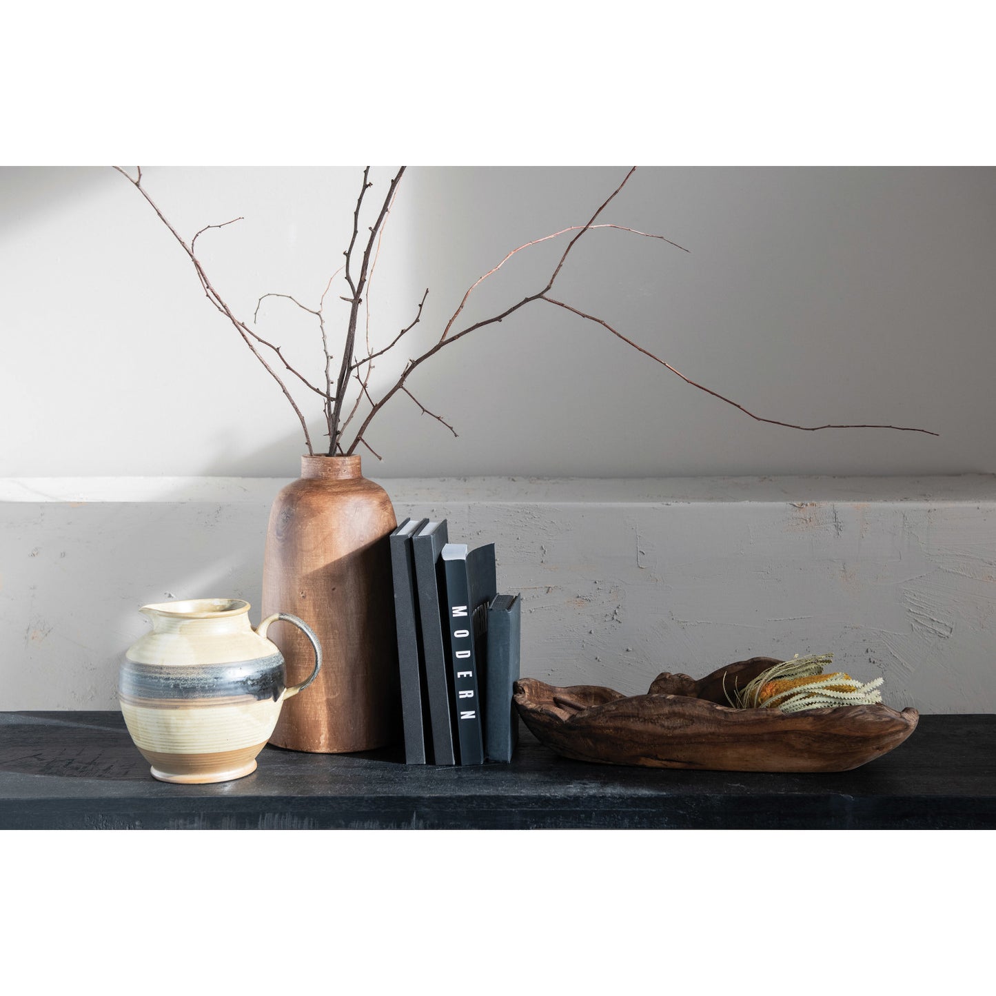 Large Paulownia Wood Vase