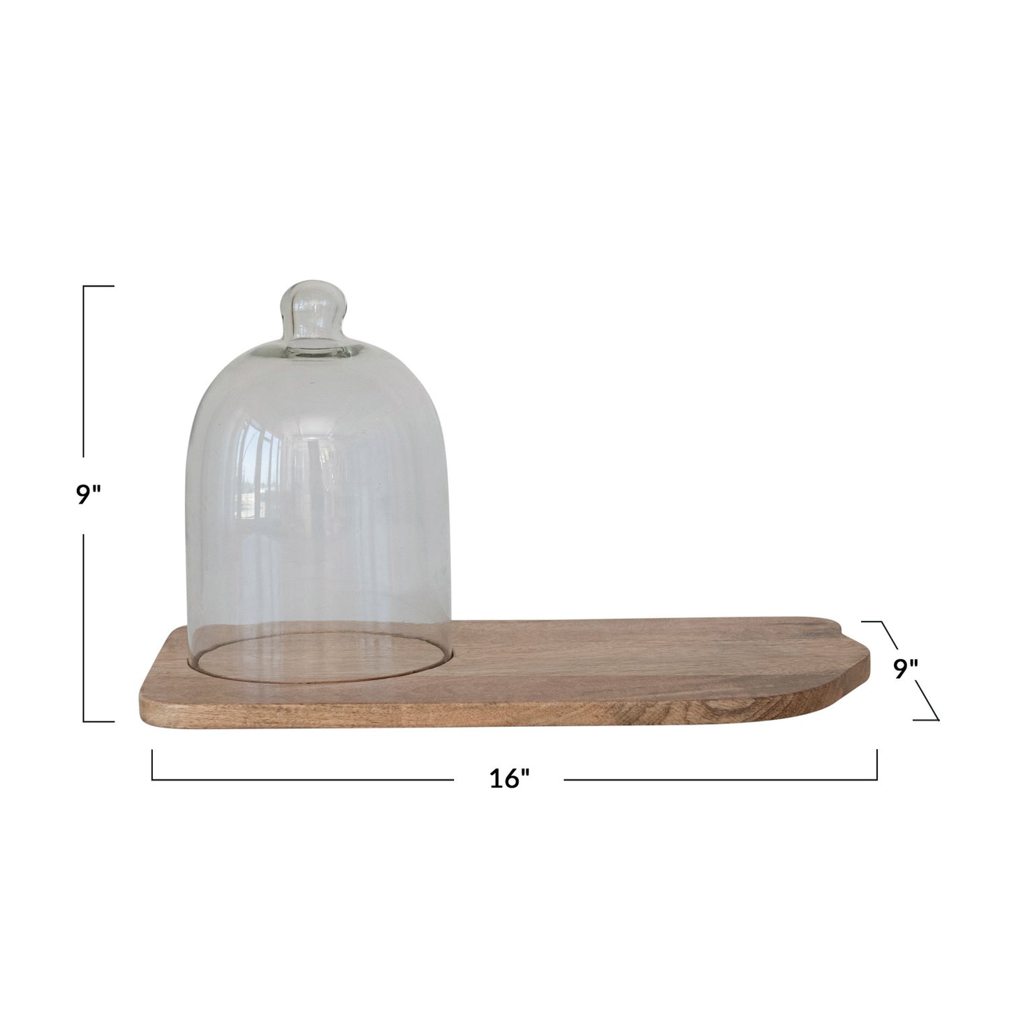 Tray & Cloche Set