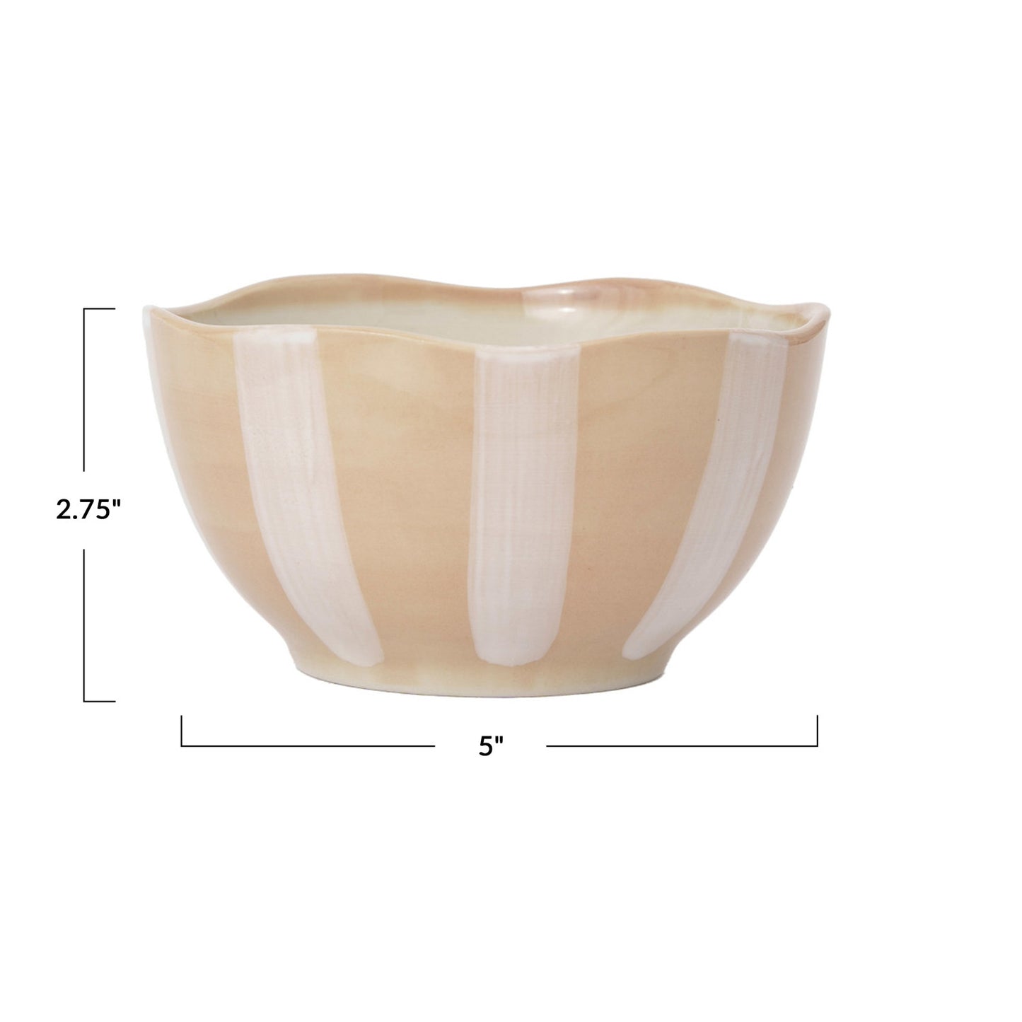 Scalloped Edge Bowl