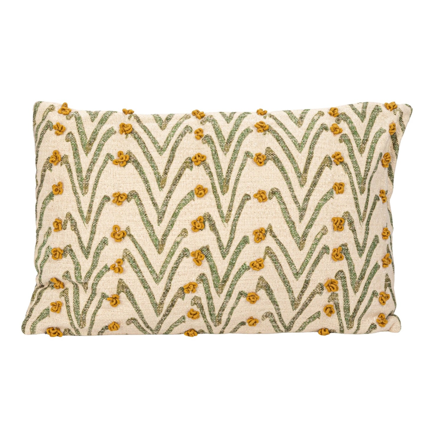24" French Knots Pillow