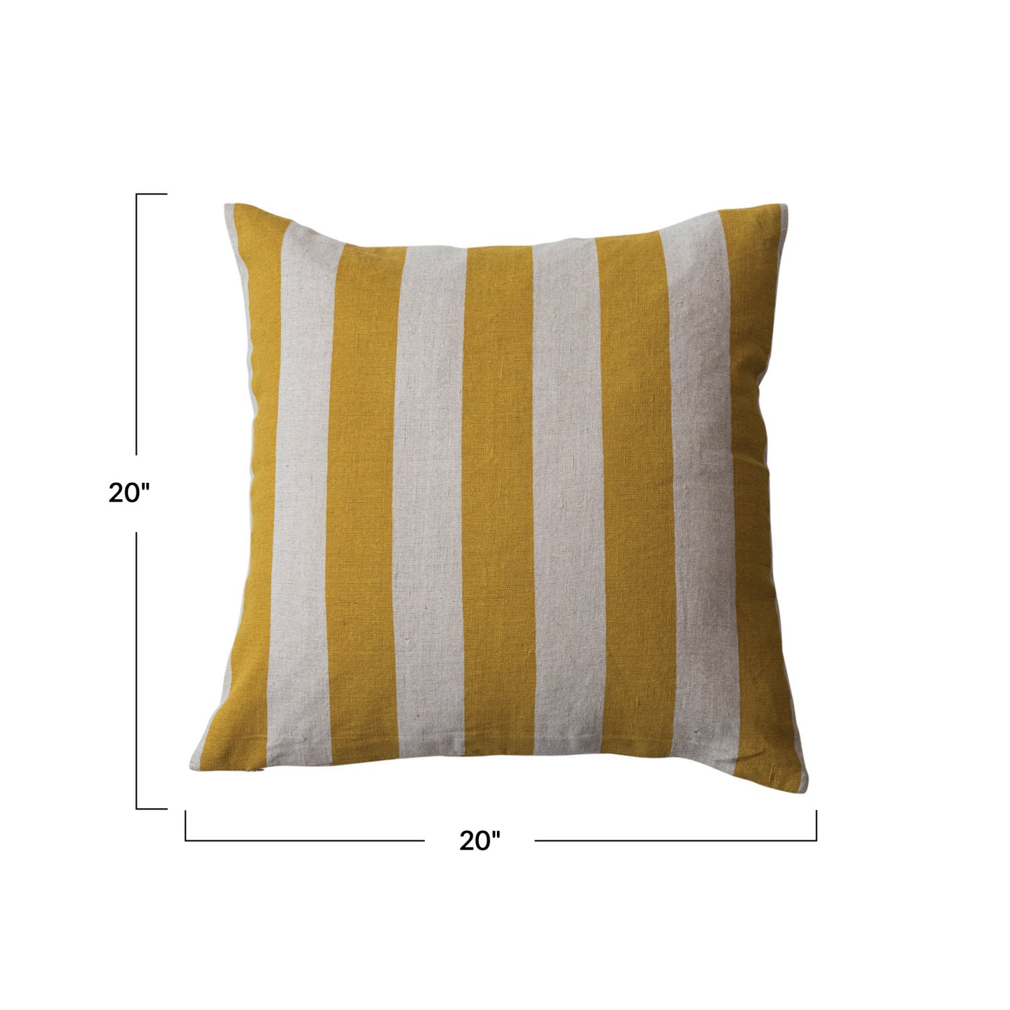 20" Spring Striped Pillows - Three Colors