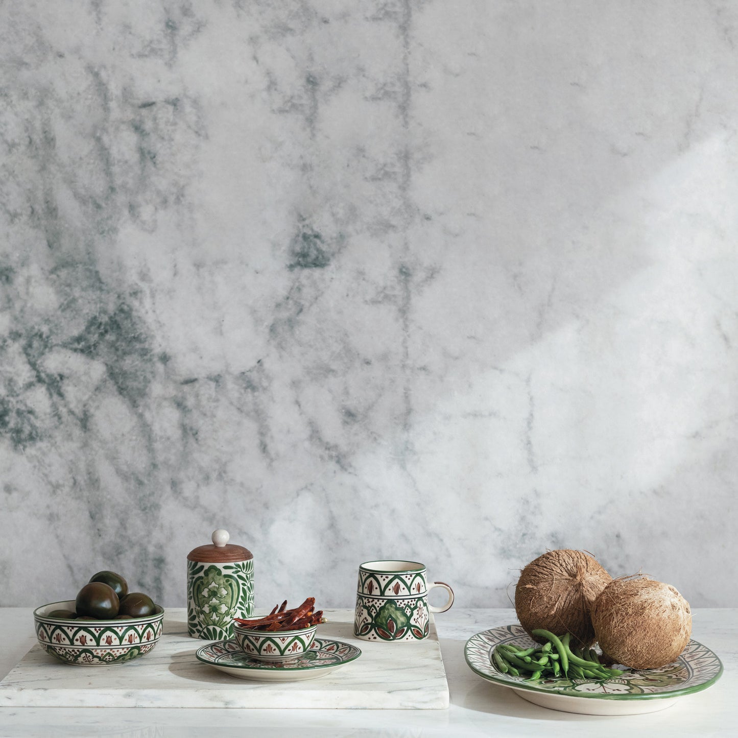 Mediterranean Muse Stoneware Plate