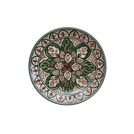 Mediterranean Muse Stoneware Plate