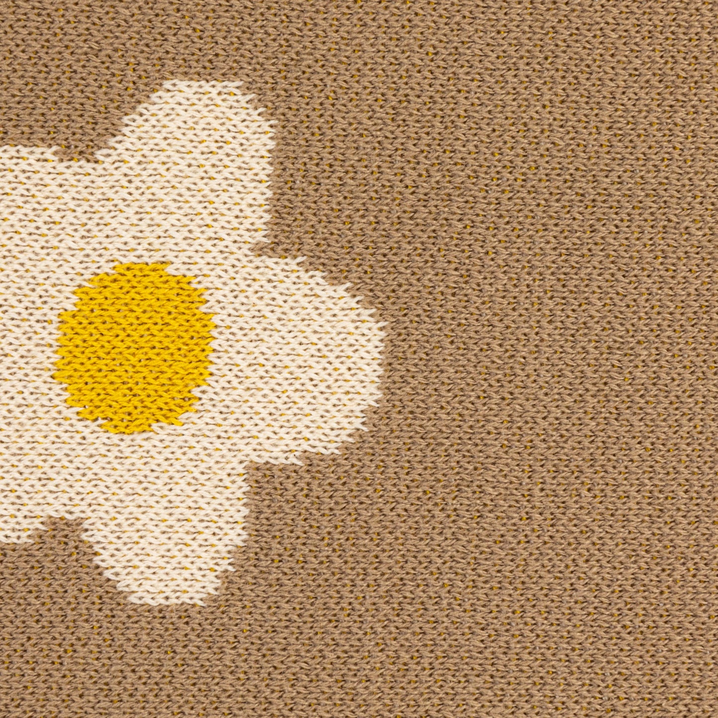 Daisy Knit Baby Blanket