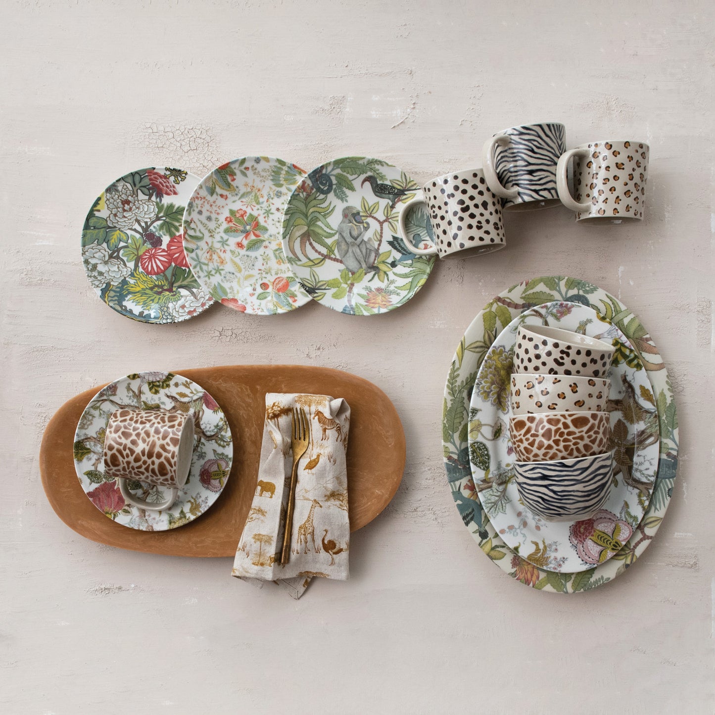 Botanica Stoneware Platter