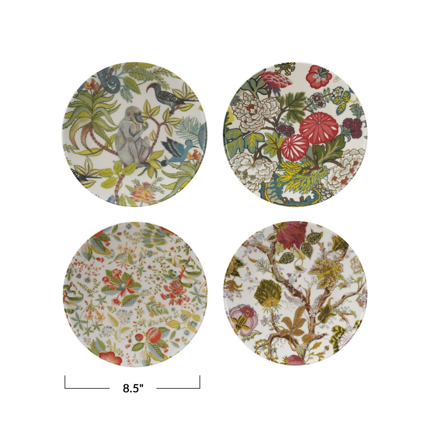 8.5" Botanica Stoneware Plate