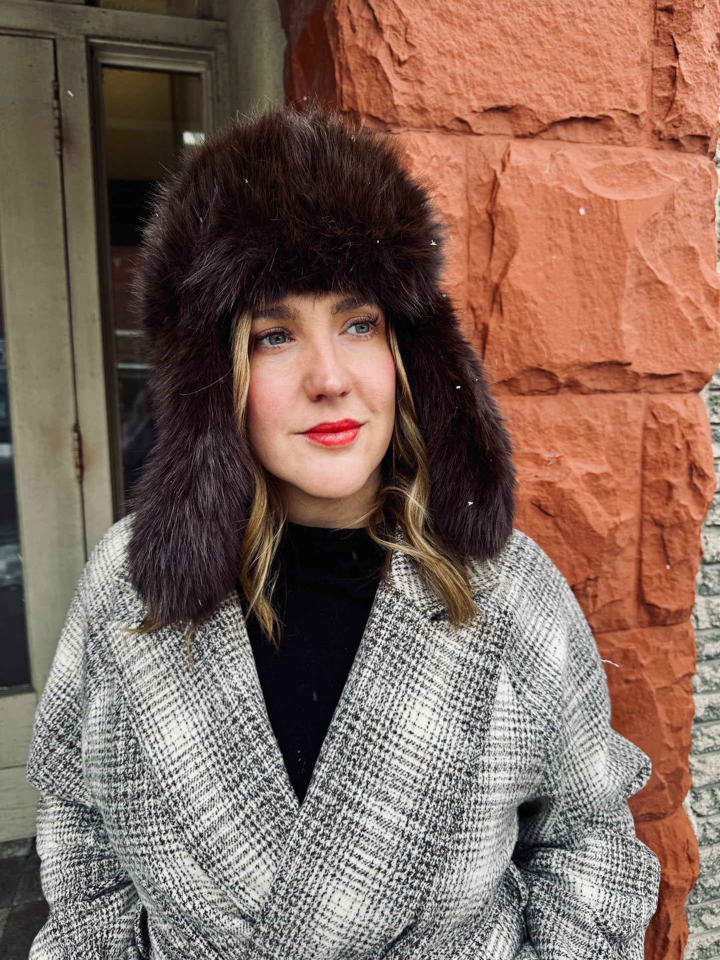 Ella Fur Trapper Hat