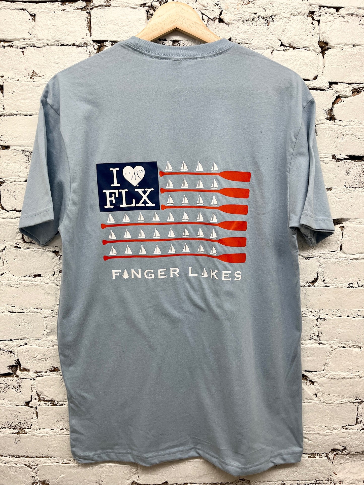 I Heart FLX Flag Tee