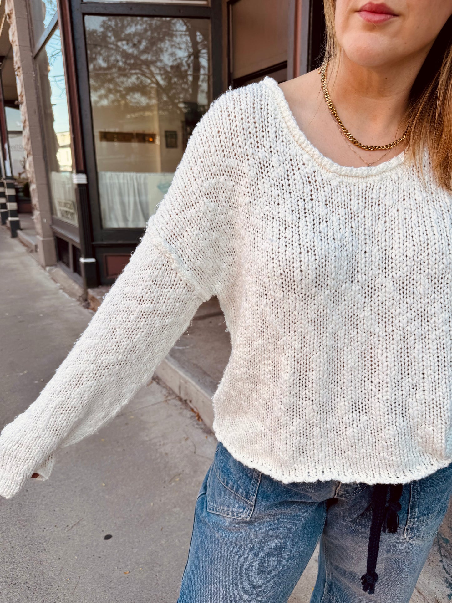Kennedy Scoop Neck Sweater
