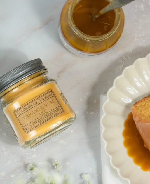 8oz Mason Jar Soy Candle