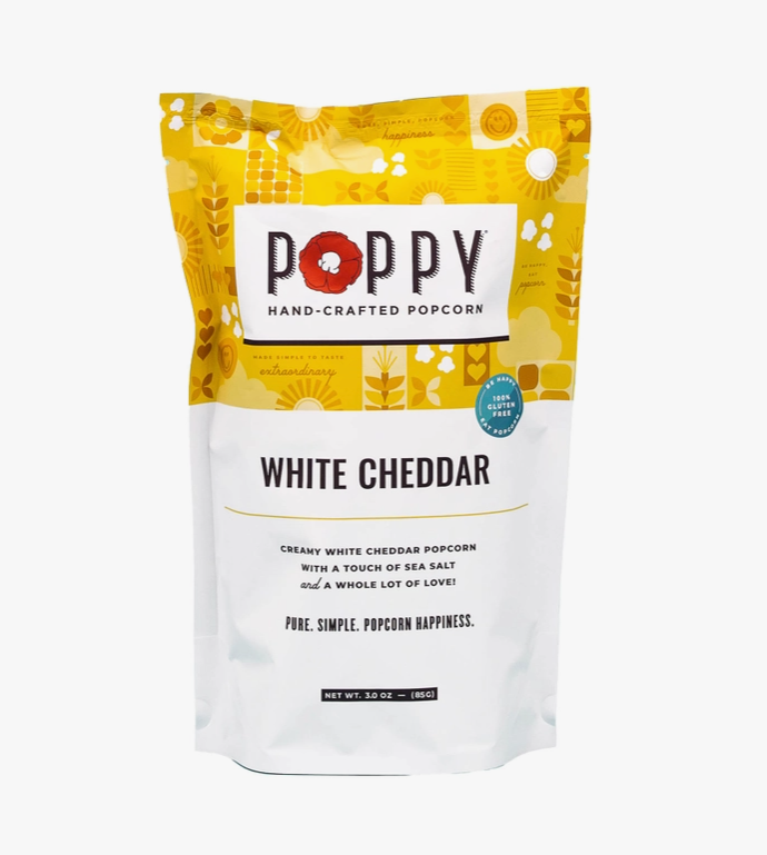 Poppy Popcorn - White Cheddar