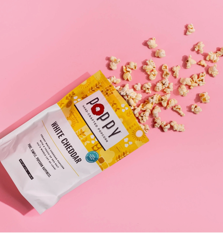 Poppy Popcorn - White Cheddar