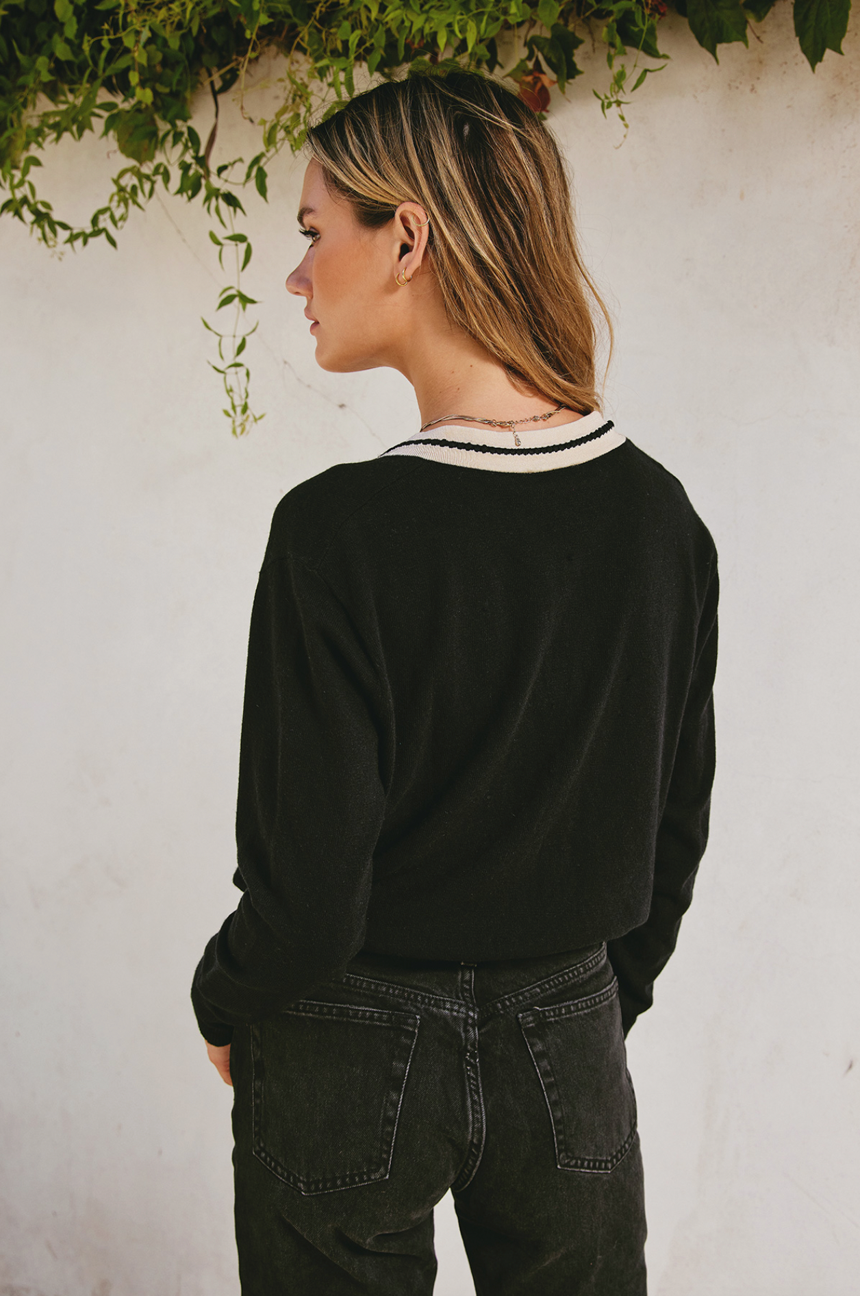 Maria V Neck Sweater