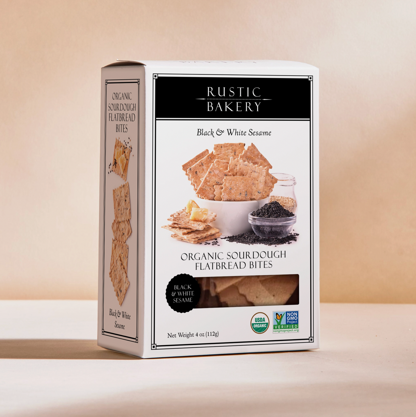 Organic Flatbread Bites - Sesame
