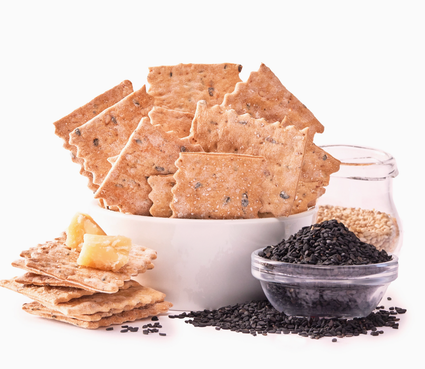 Organic Flatbread Bites - Sesame