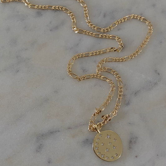 Coin Medallion Necklace