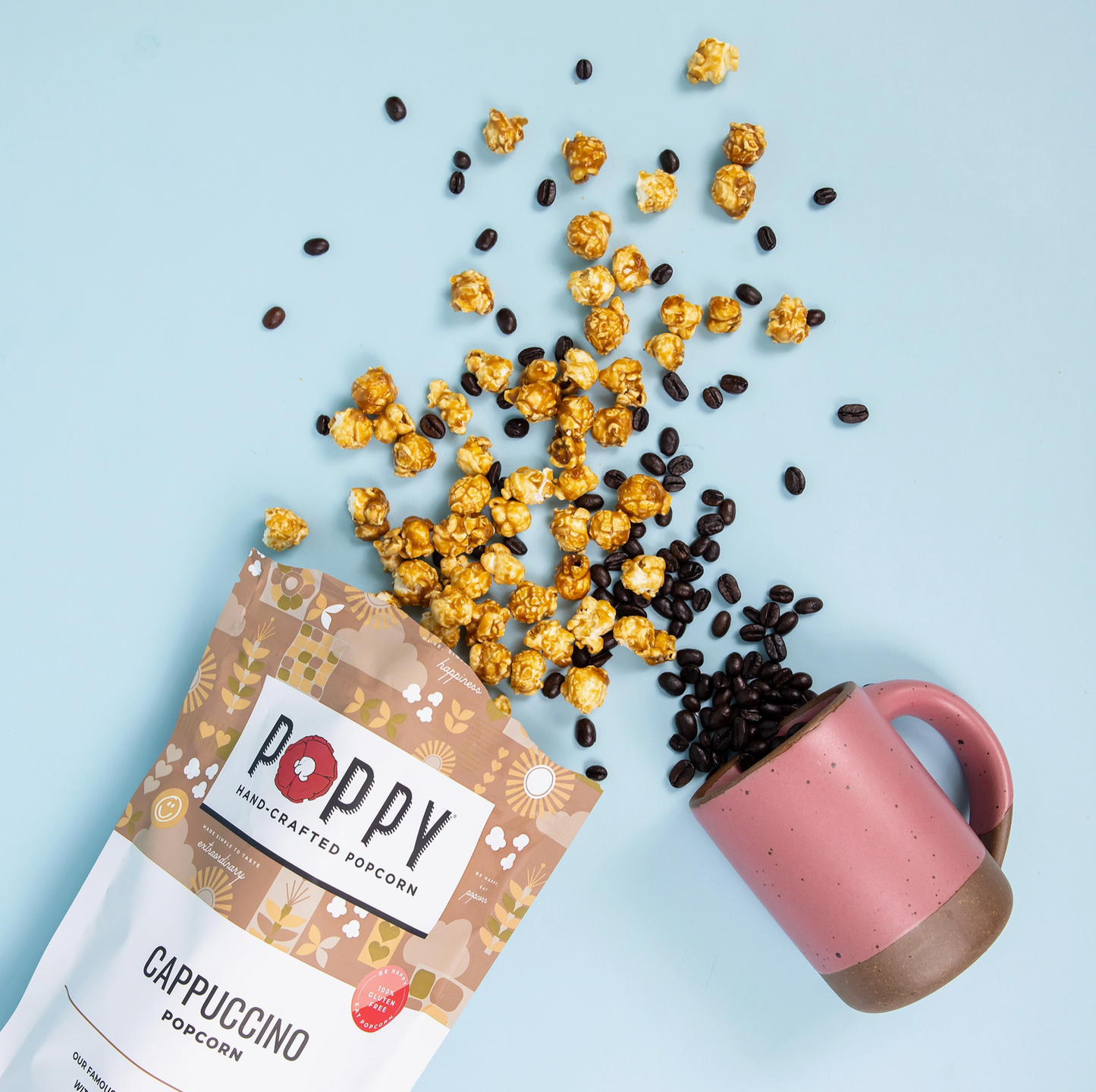 Poppy Popcorn - Cappuccino