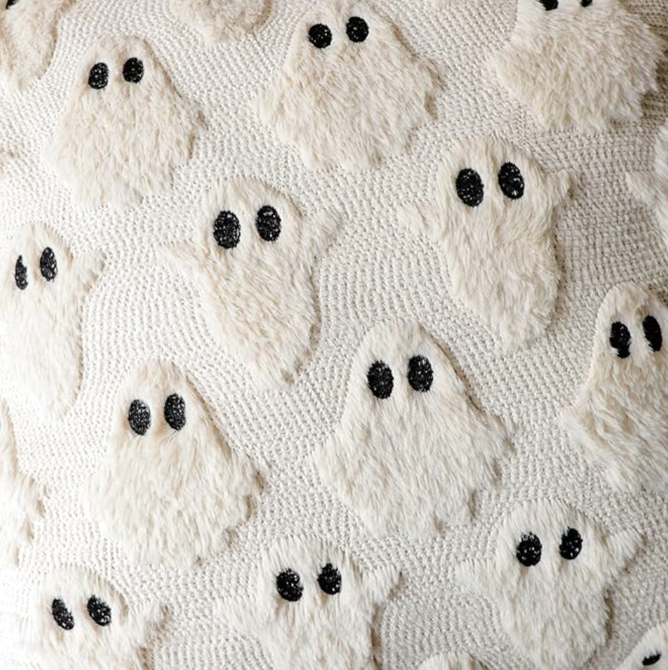 Tufted Ghost Pillow - Two Colors