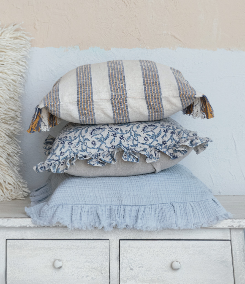Carolina Ruffle Pillow