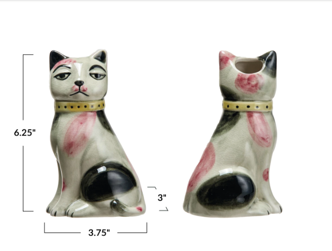 Queen Kitty Vase