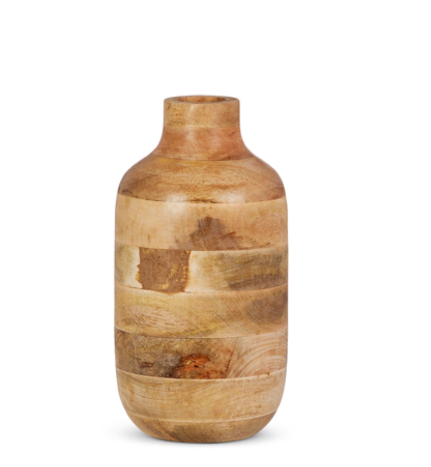 12" Wooden Panel Vase