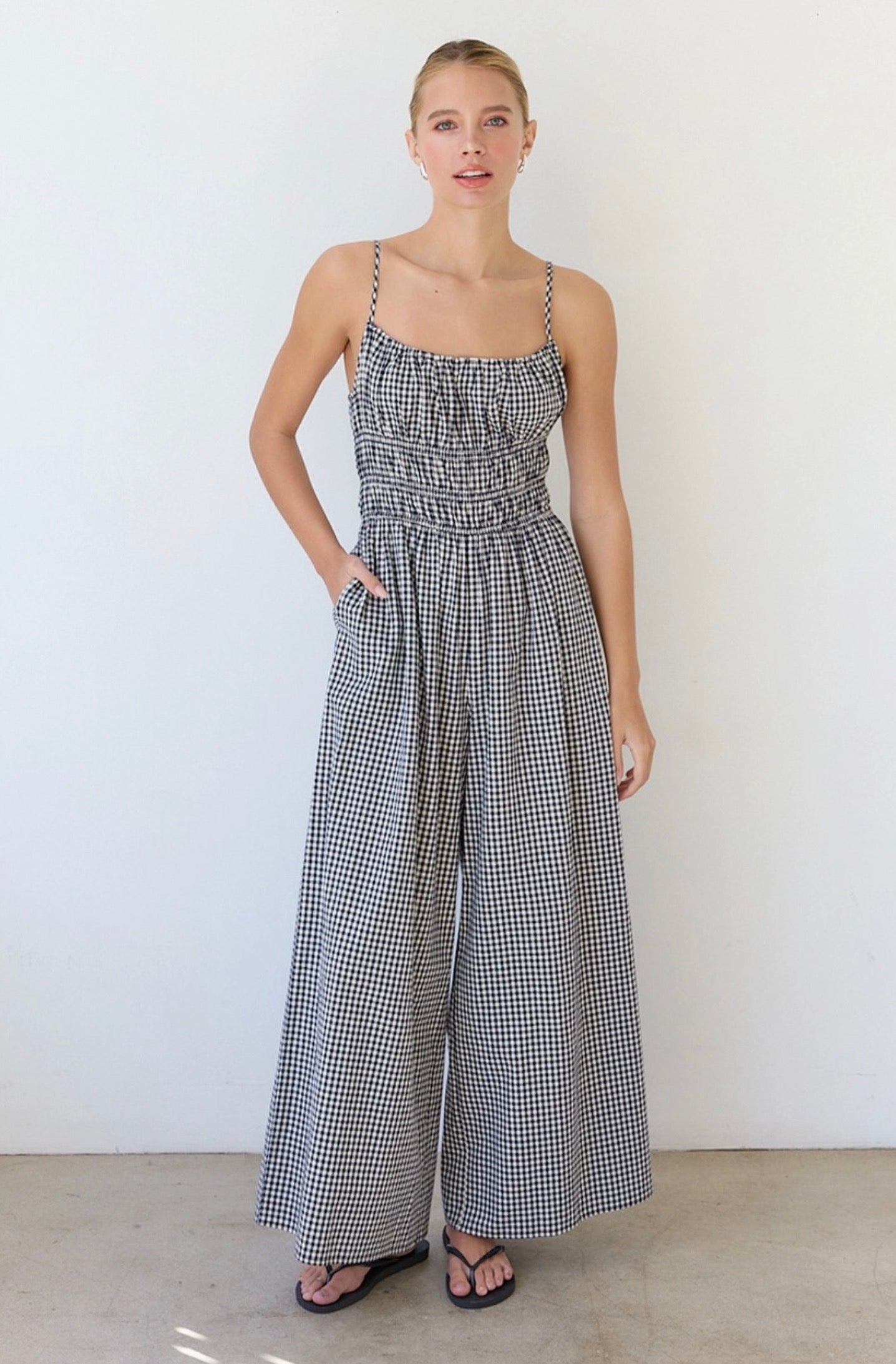 Chelsea Gingham Jumpsuit