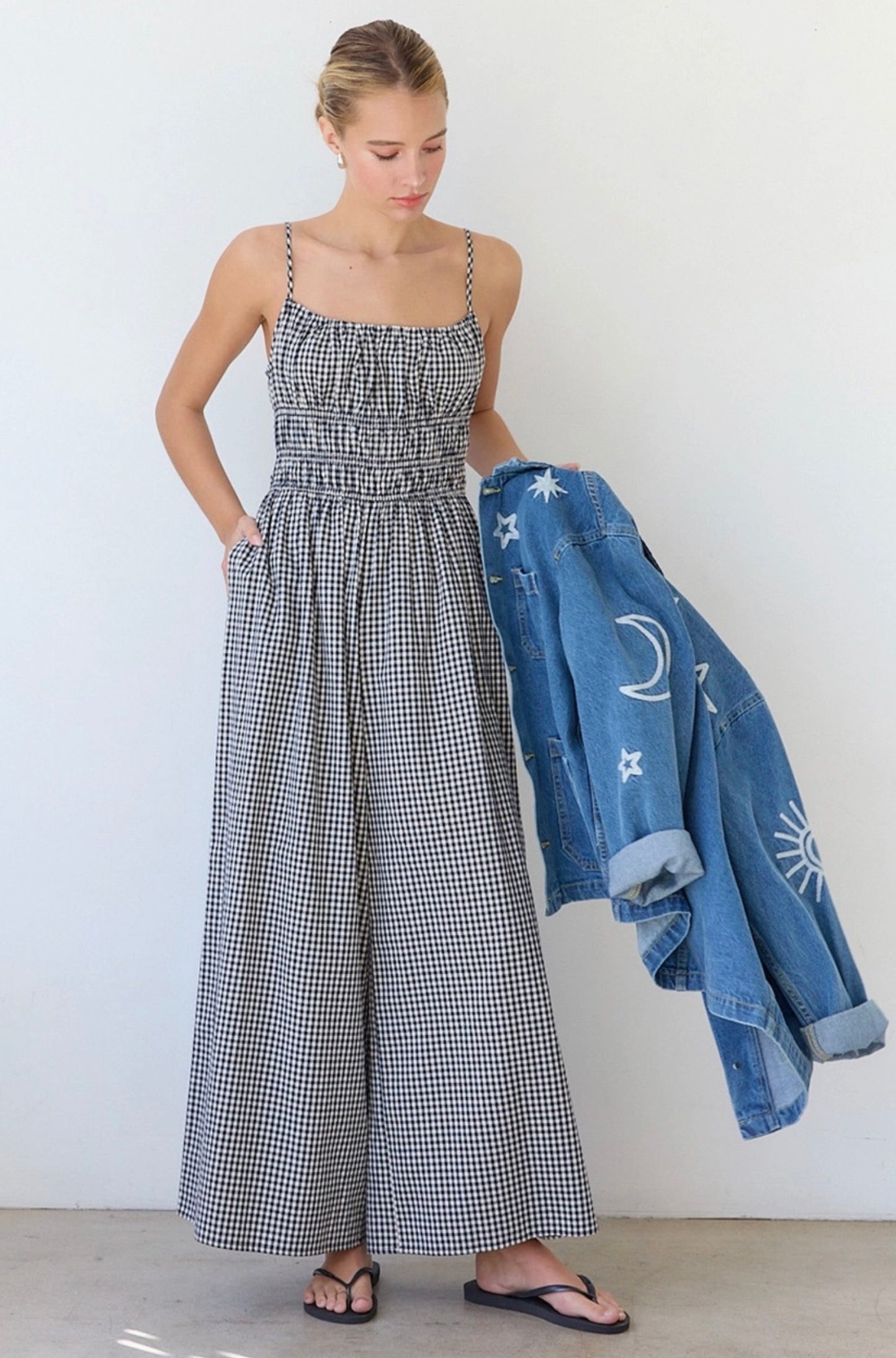 Chelsea Gingham Jumpsuit