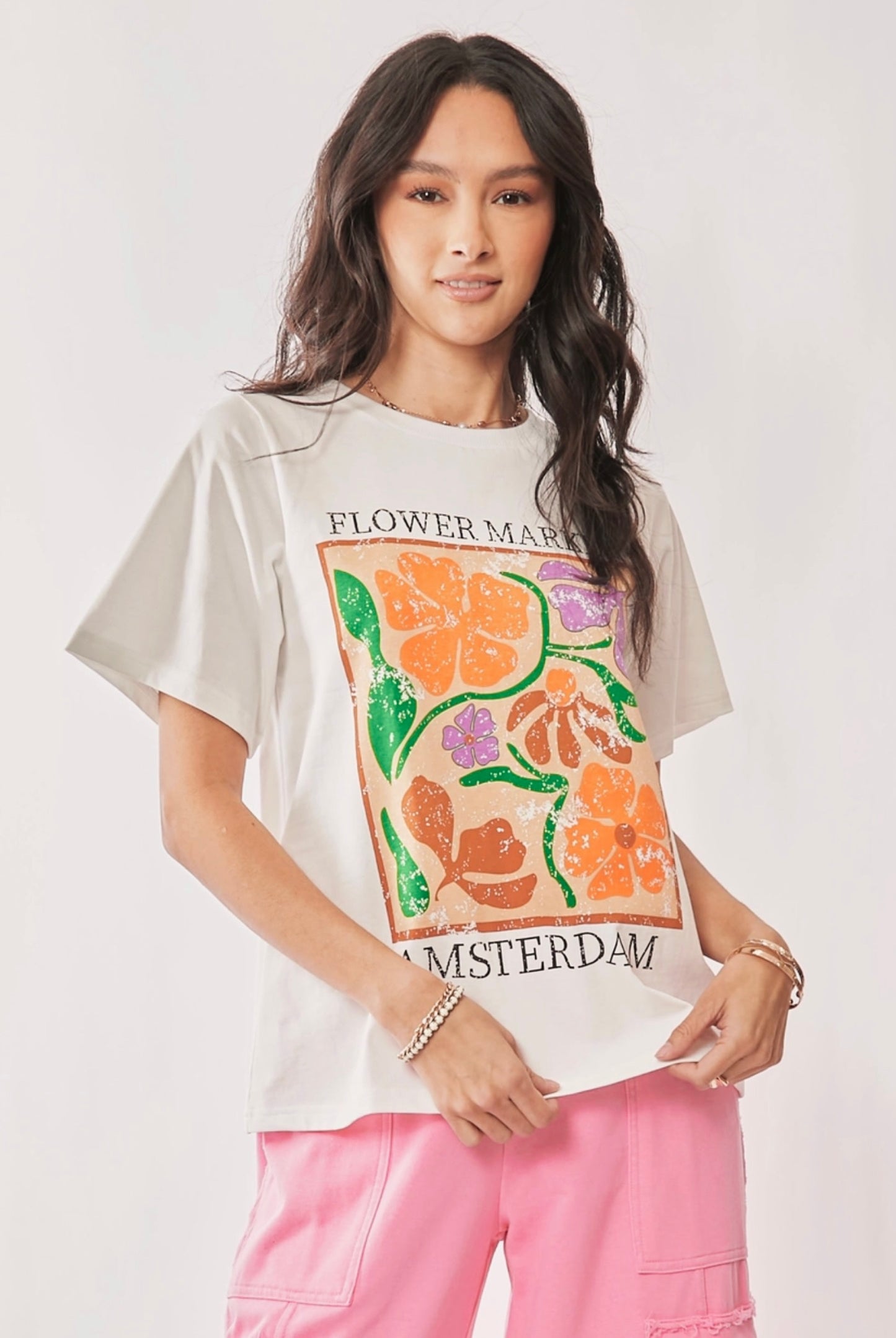 Flower Market Graphic Tee