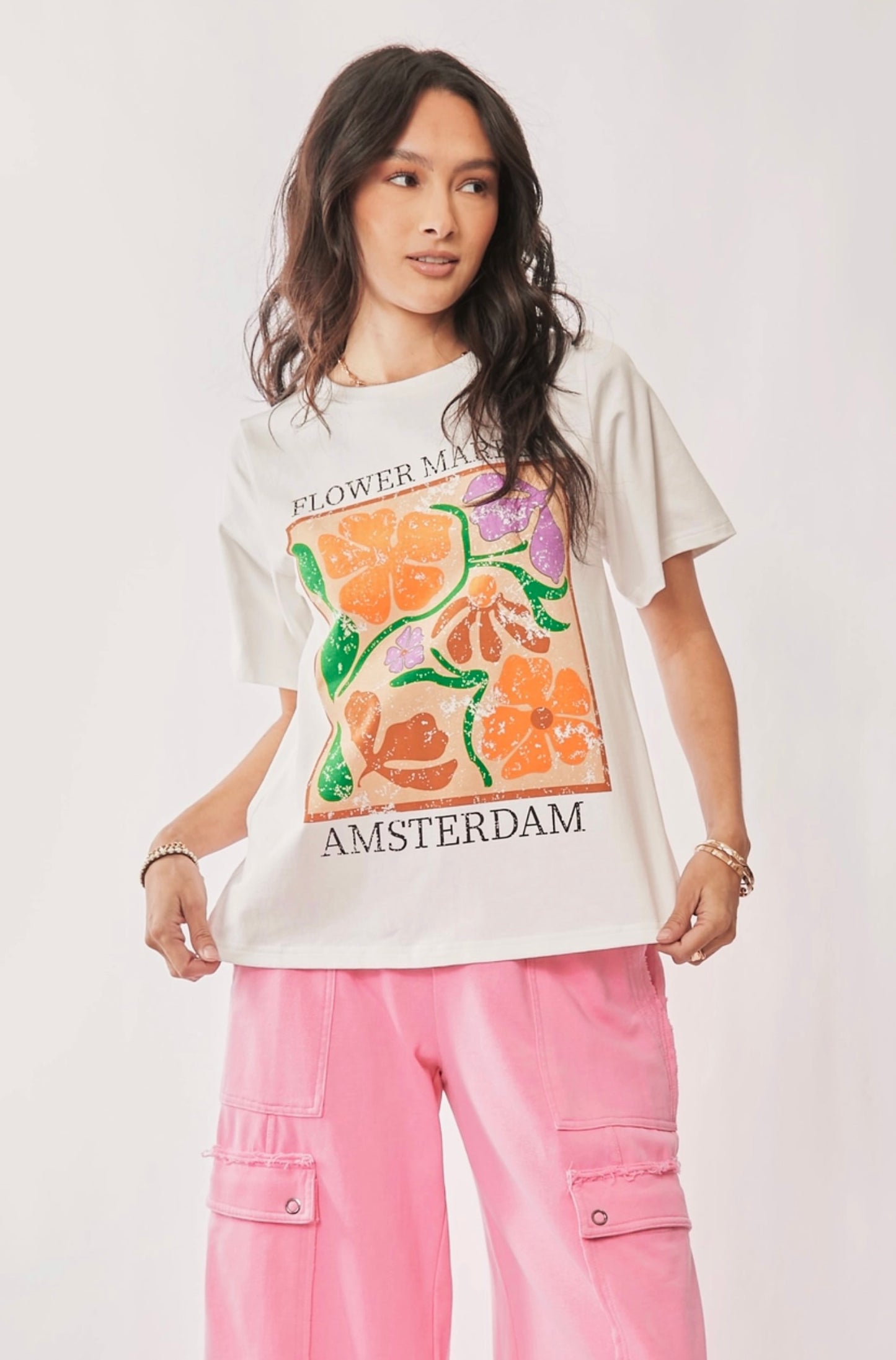 Flower Market Graphic Tee