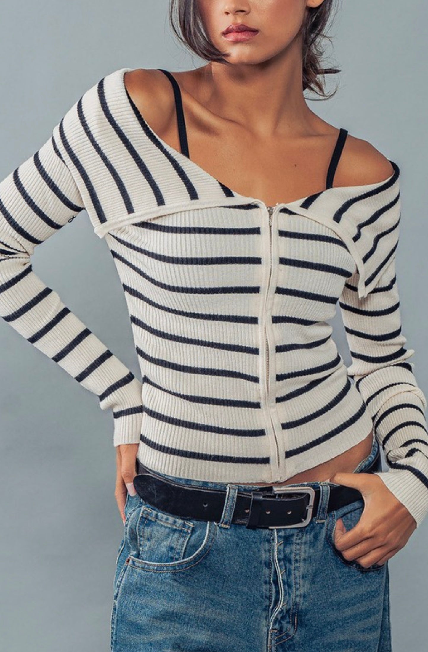 Petra Zipper Top