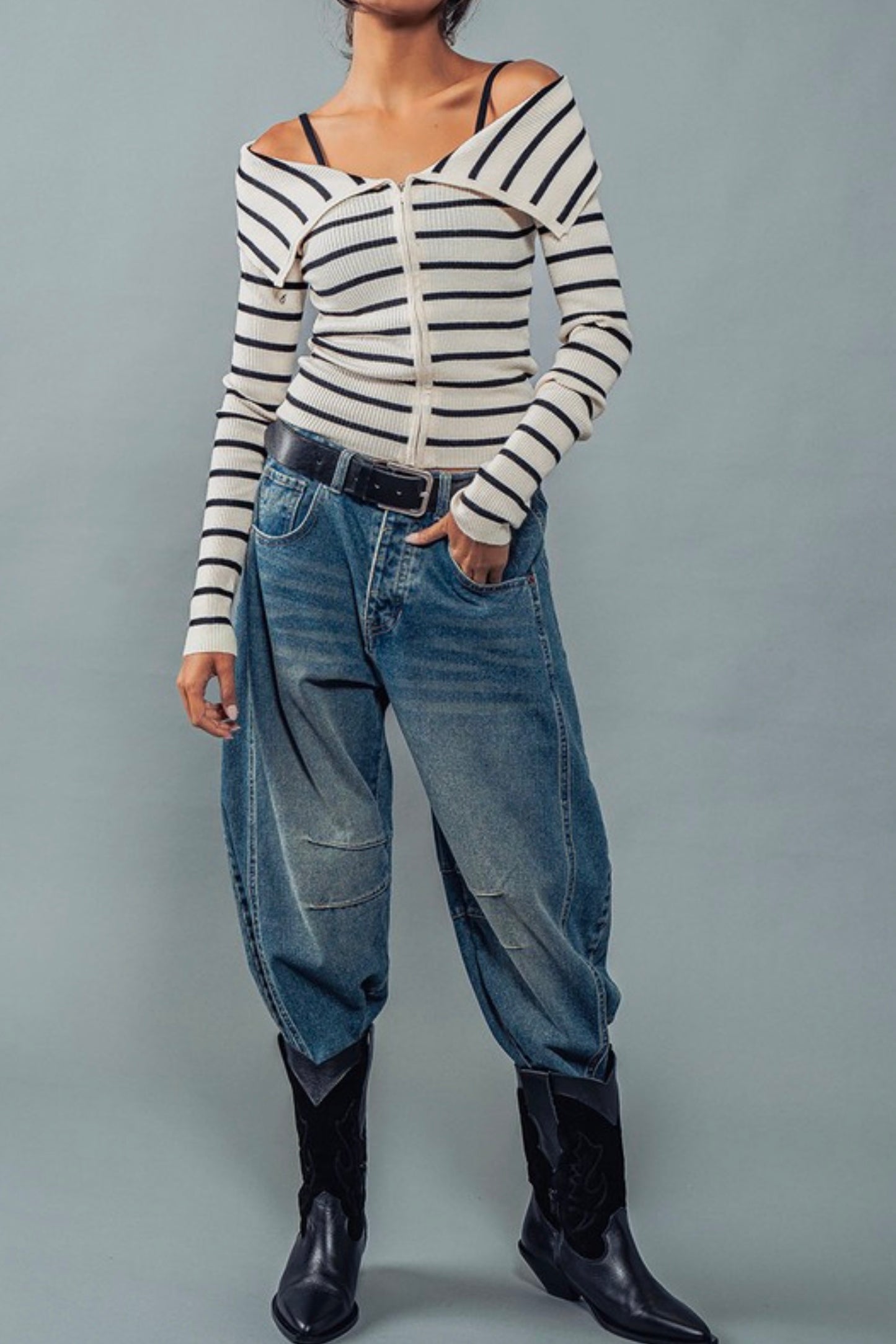 Petra Zipper Top
