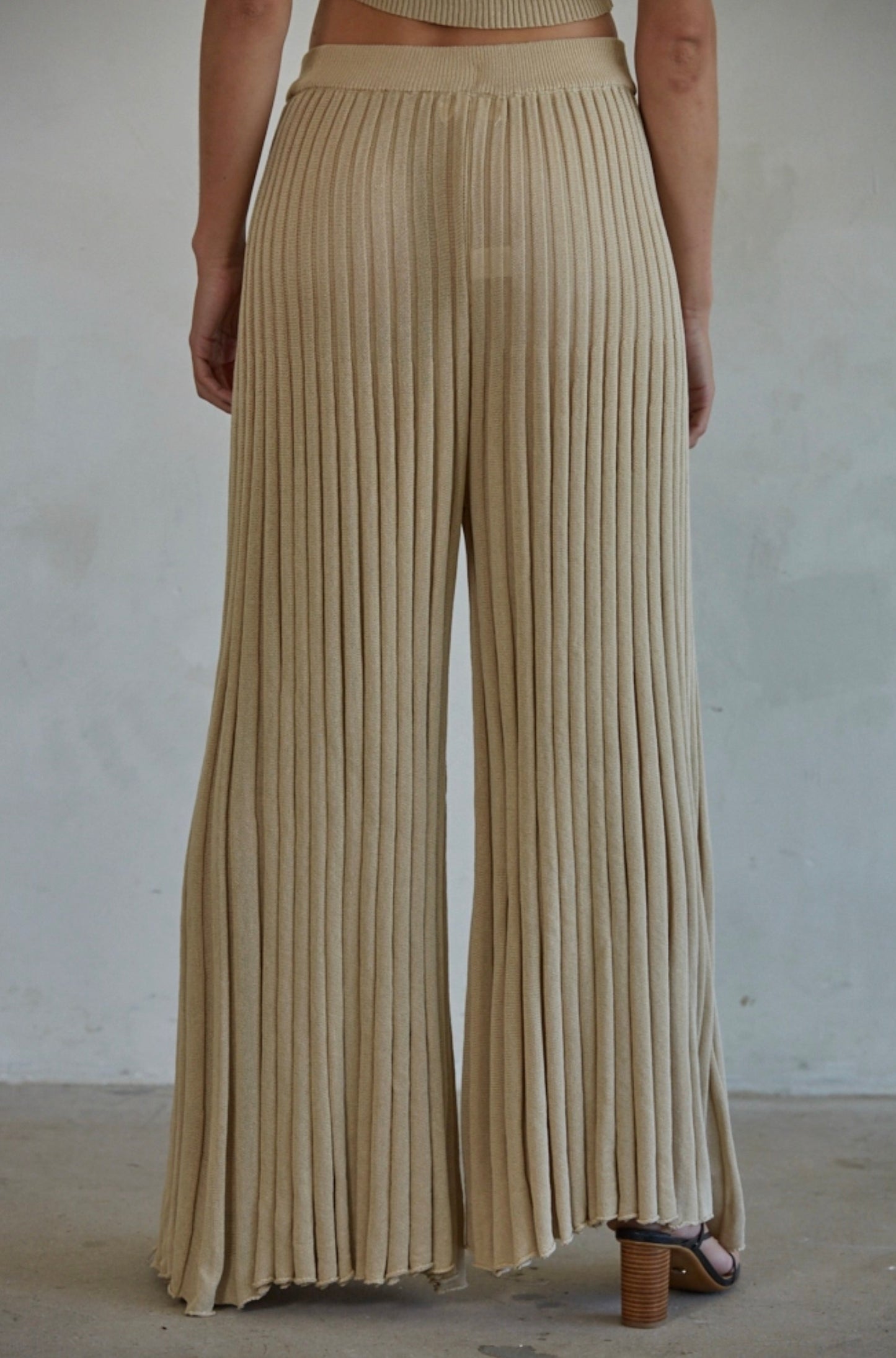 Fiona Wide Leg Sweater Pants