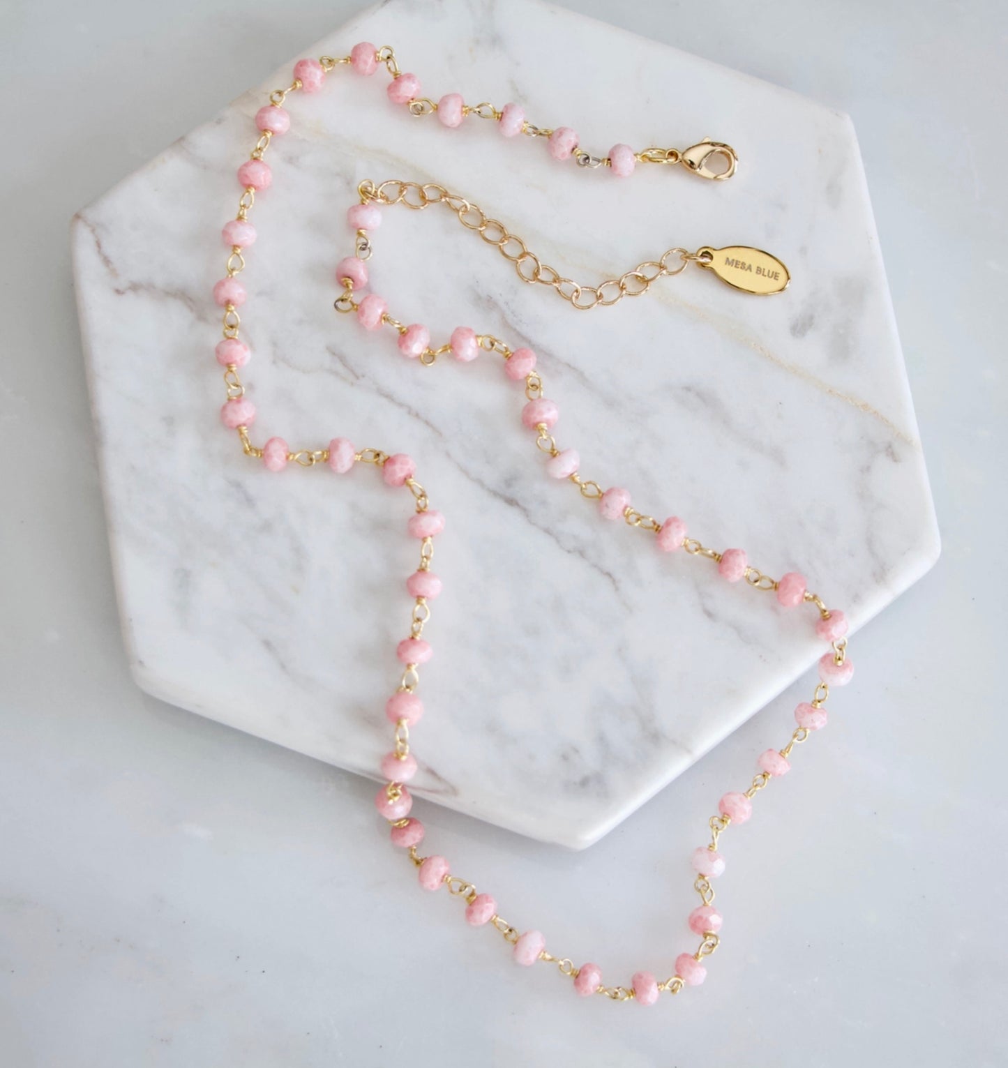 Mystic Pink Opal Choker