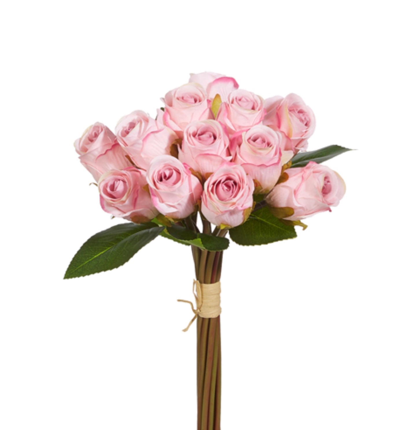 12" Vintage Pink Rose Bundle - Two Colors