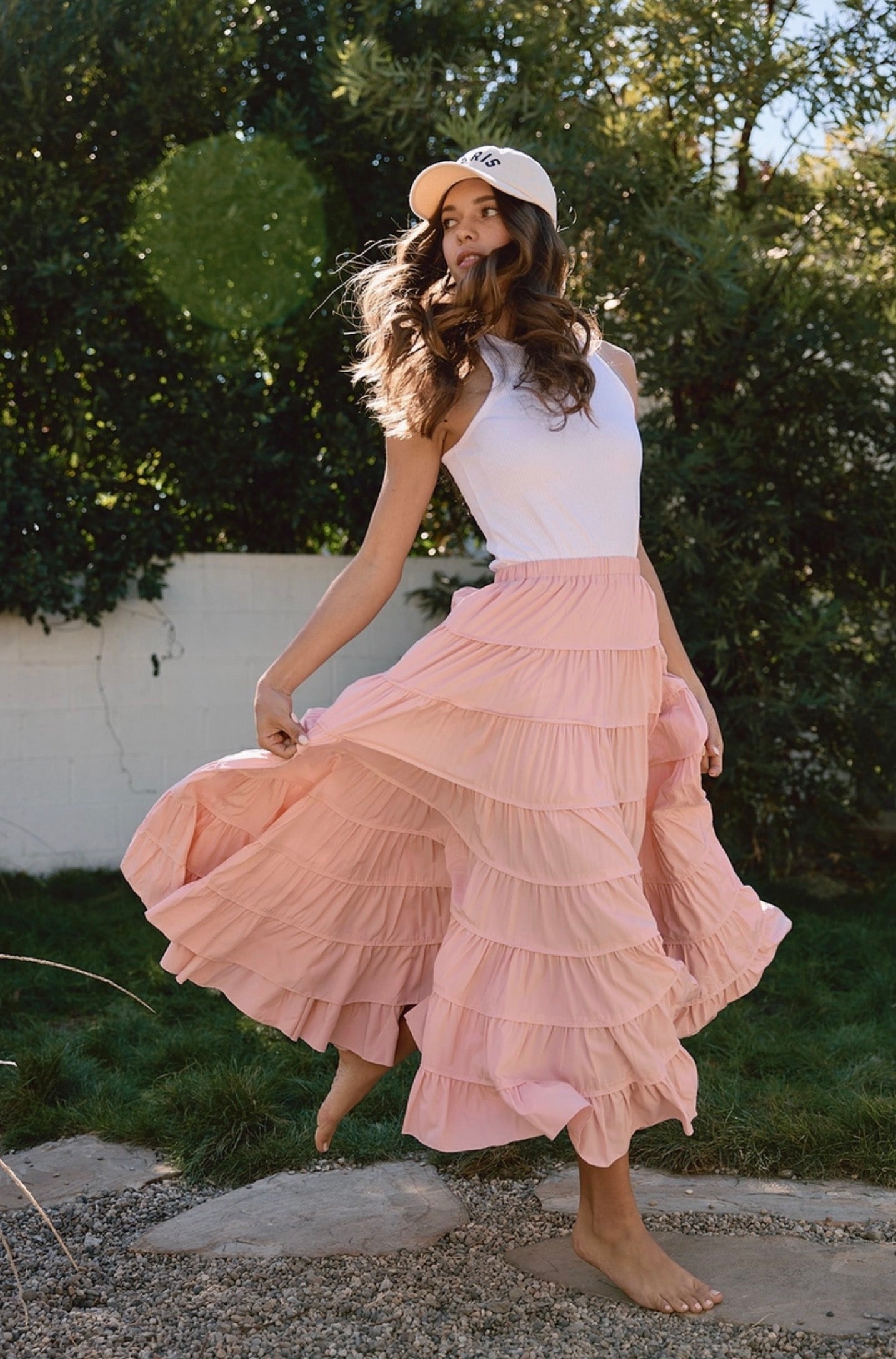 Dahlia Tiered Skirt - Two Colors