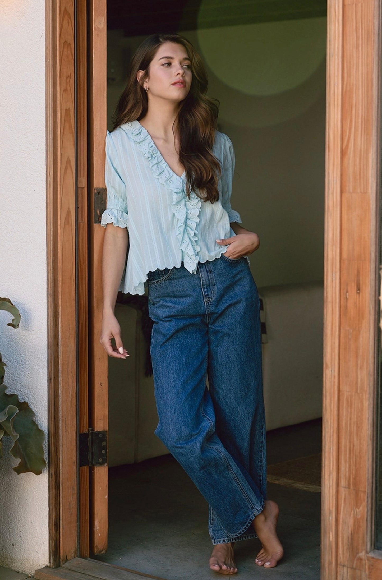 Harmony Ruffle Blouse