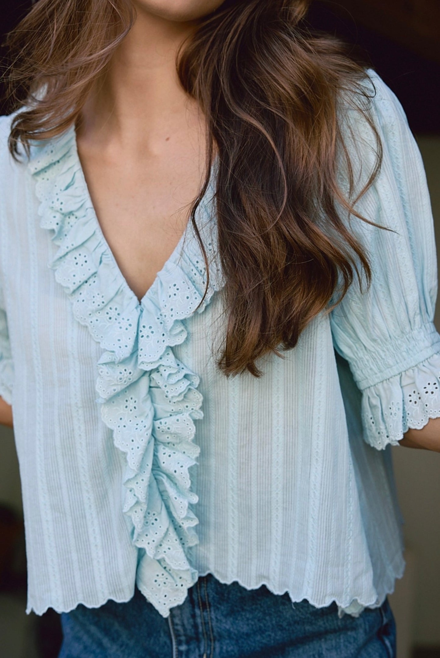 Harmony Ruffle Blouse