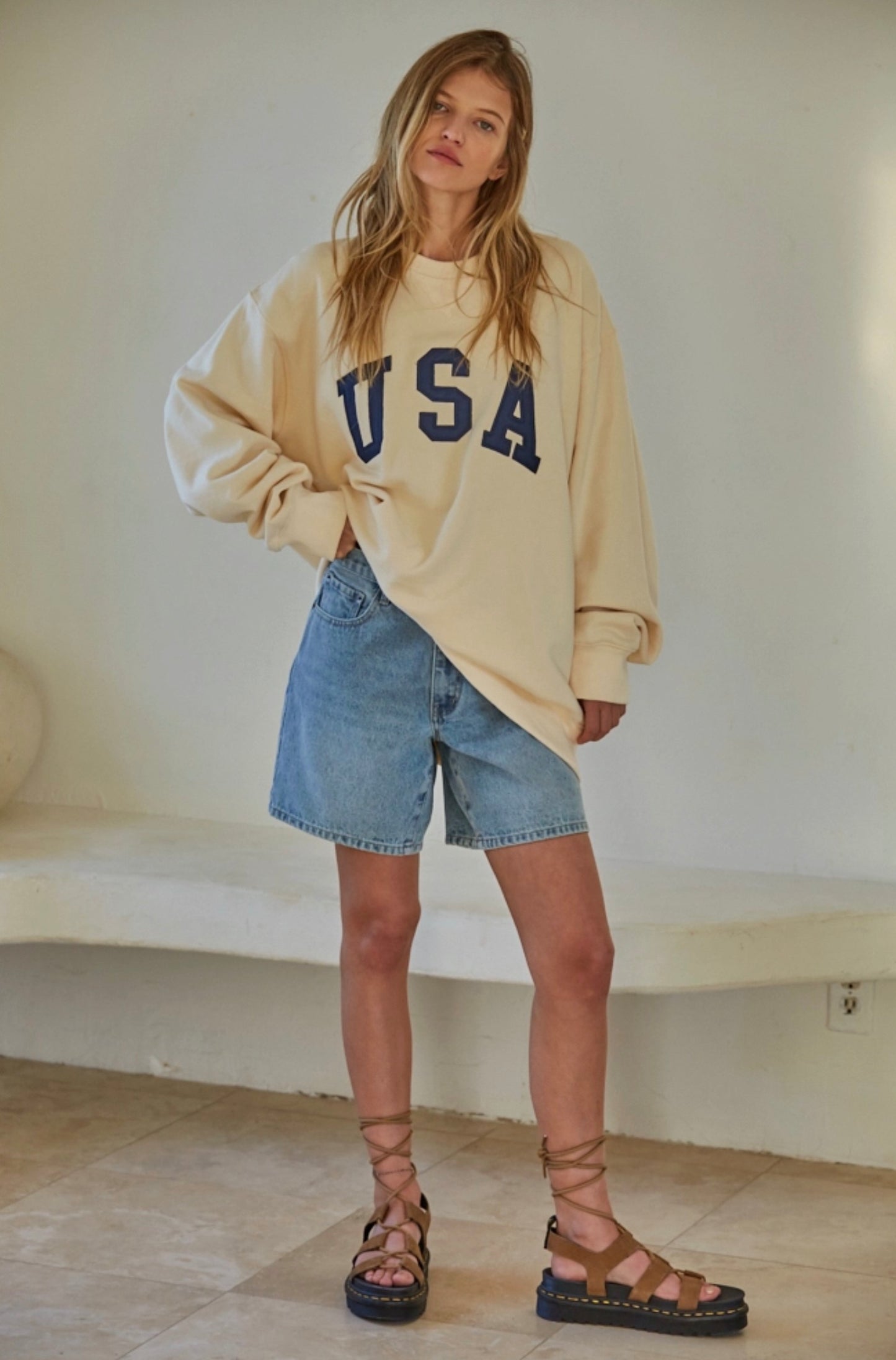 USA French Terry Crew