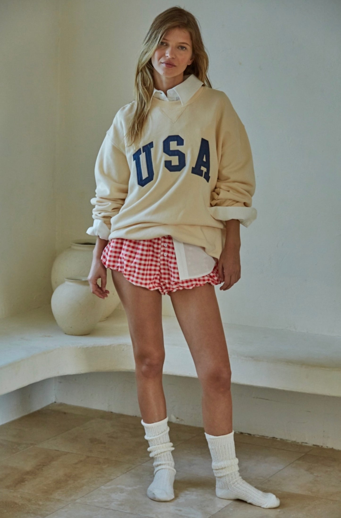 USA French Terry Crew