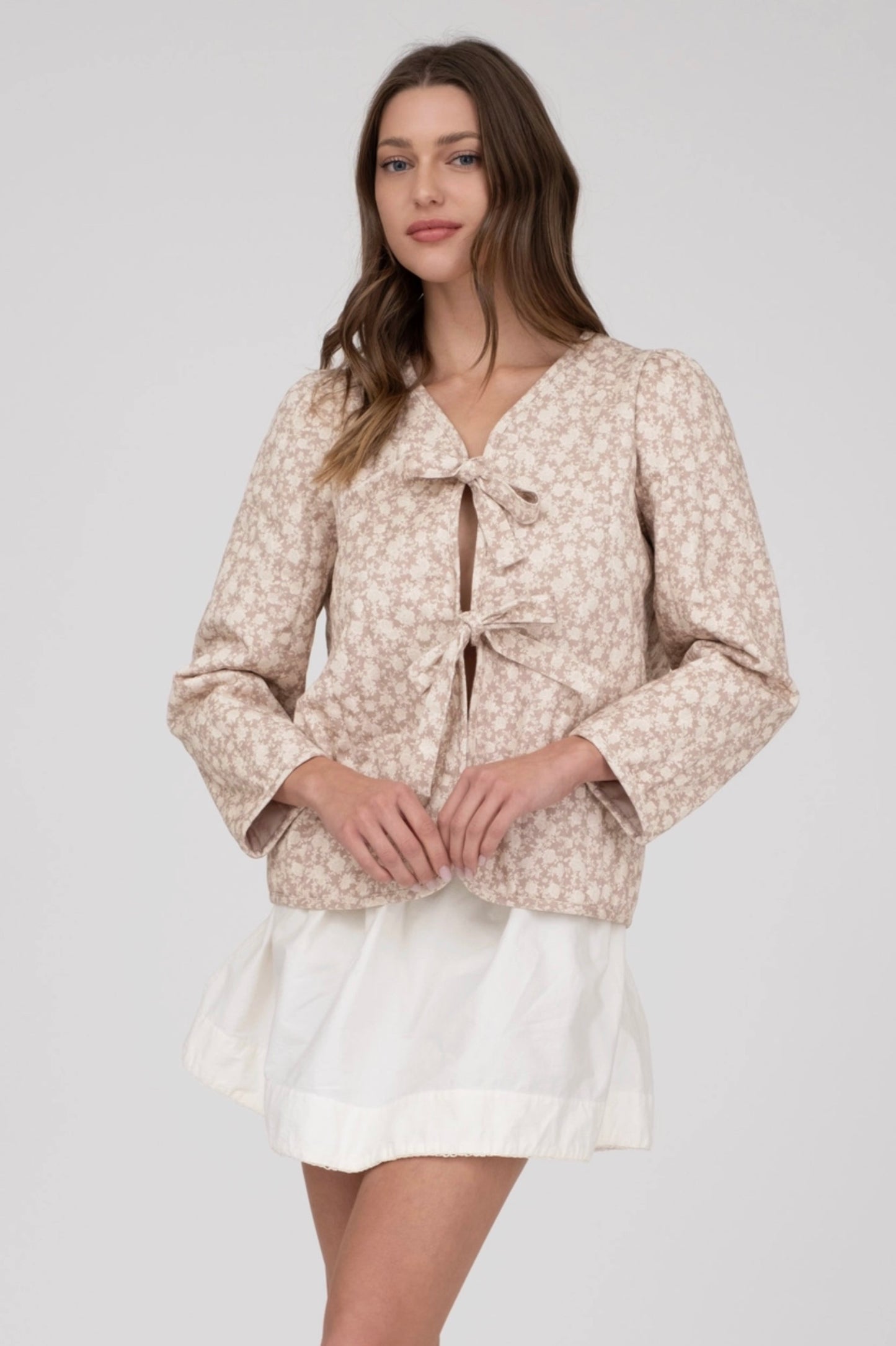 Sweet Bouquet Tie Jacket