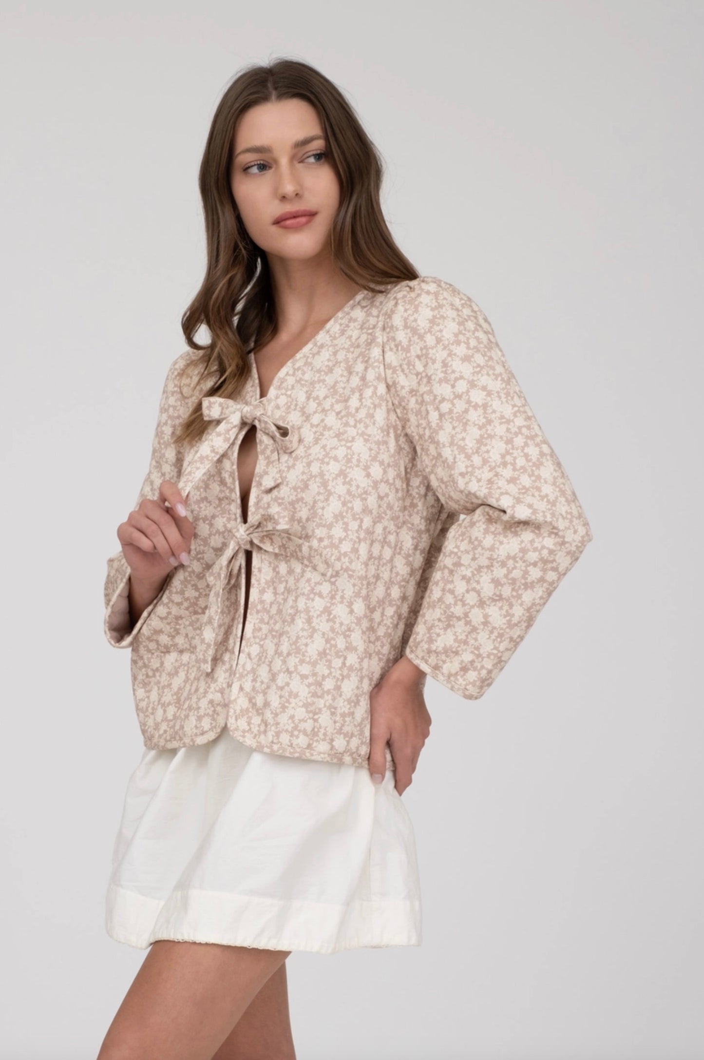 Sweet Bouquet Tie Jacket