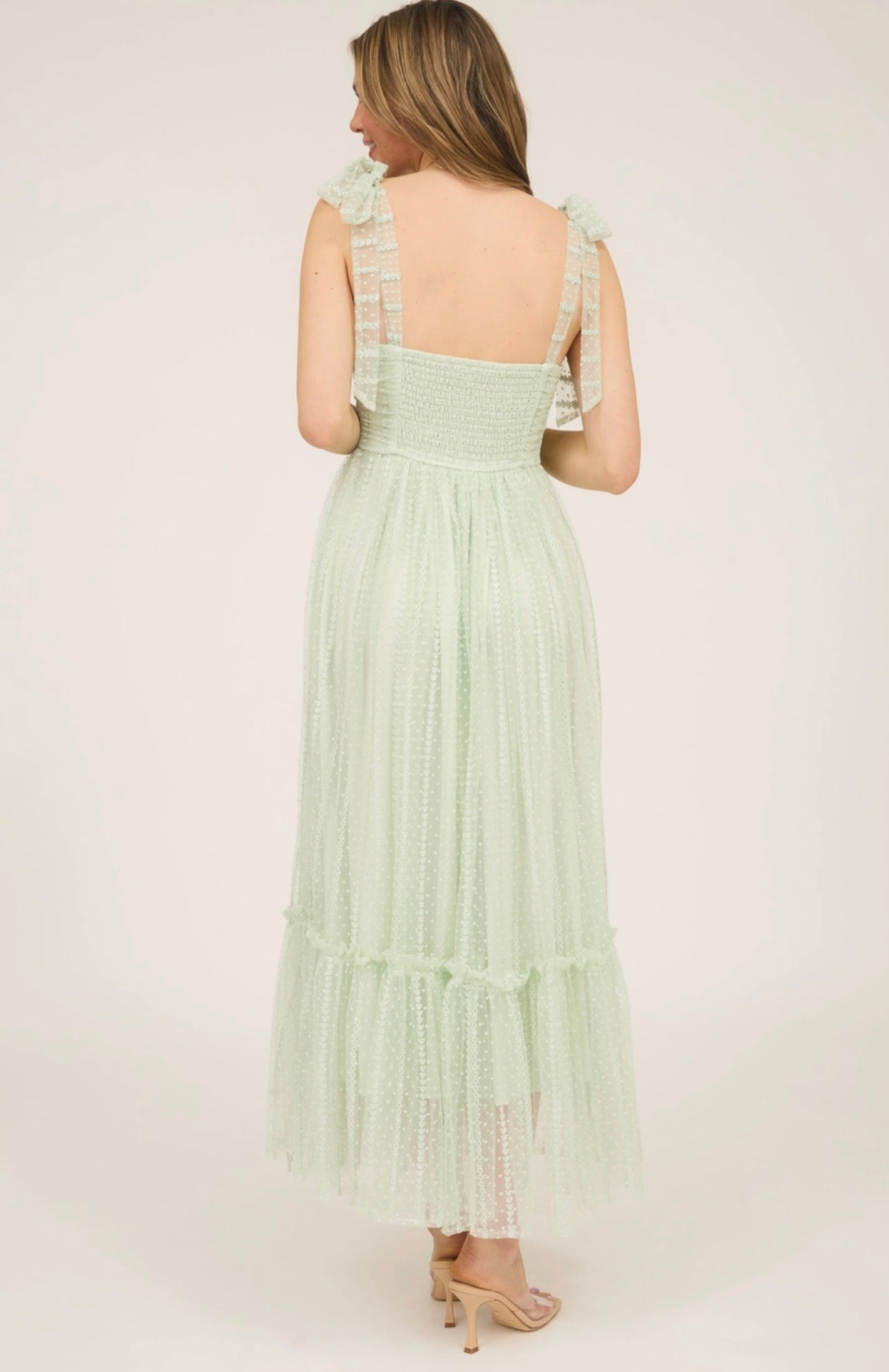 Portia Chiffon Corset Dress