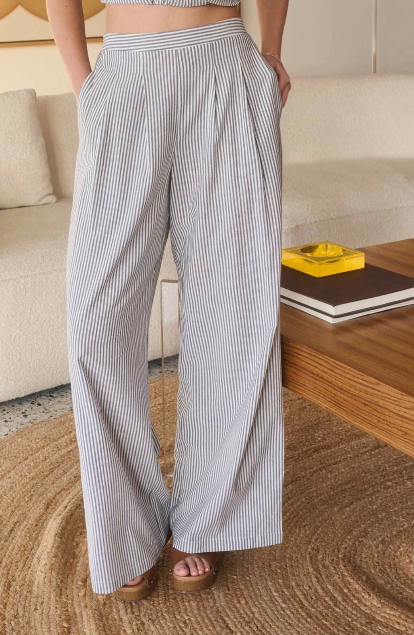 Bianca Pleated Pants - Two Colors